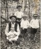 Henry Harmon with four grandsons...